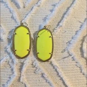 Neon Yellow Danielle Kendra Scott